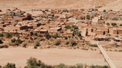 ksar Aït Ben Haddou, un village au Sud-Est du Maroc.