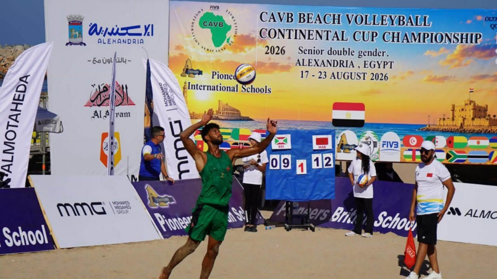 Le Maroc qualifié pour la finale du Championnat d'Afrique de beach-volley masculin